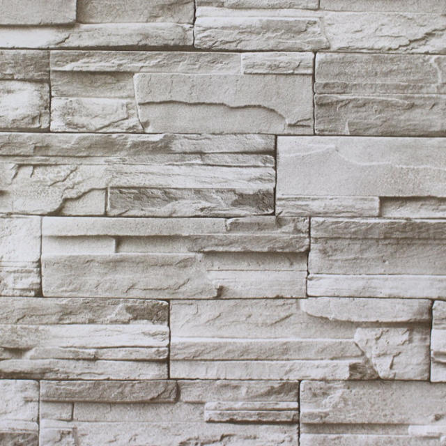 Haokhome 石のレンガの壁のステッカー壁紙ライトグレー防水 かの通販 By 土井 豊次 S Shop ラクマ