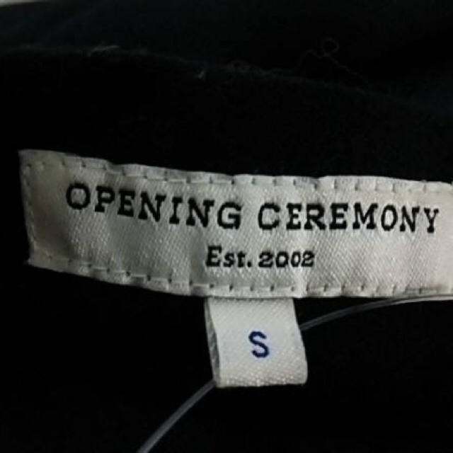 OPENING CEREMONY(オープニングセレモニー)のオープニングセレモニー ワイドパンツ 定価3万円 S 美品 黒 ガウチョパンツ レディースのパンツ(カジュアルパンツ)の商品写真