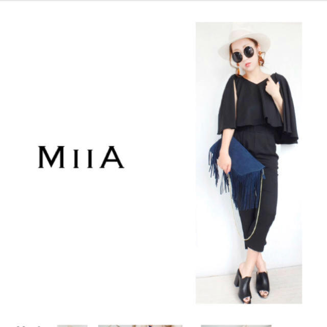 MIIA(ミーア)のMIIA.オールインワン、美品。タイムセール レディースのパンツ(オールインワン)の商品写真