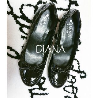 ダイアナ(DIANA)の【新品】DIANAバレエシューズ黒(バレエシューズ)