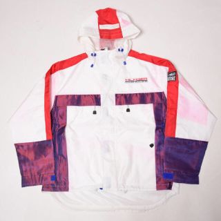 トミーヒルフィガー(TOMMY HILFIGER)の激レア Mサイズ トミーヒルフィガー ナイロンジャケット 90s デッドストック(マウンテンパーカー)