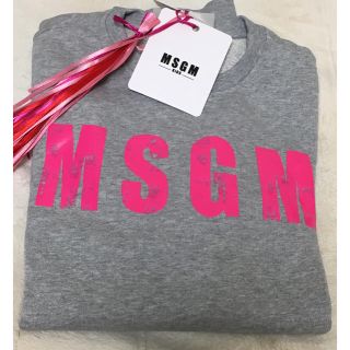 エムエスジイエム(MSGM)の2018 SS 新作✨ MSGM ロゴプリントスウェット(トレーナー/スウェット)