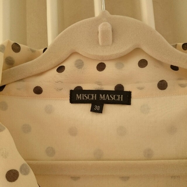 MISCH MASCH(ミッシュマッシュ)のMISCH MASCH  ボウタイブラウス 訳有 レディースのトップス(シャツ/ブラウス(半袖/袖なし))の商品写真