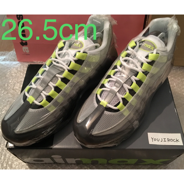 NIKE(ナイキ)の26.5 新品 NIKE AIR MAX 95 OG イエローグラデ ネオン メンズの靴/シューズ(スニーカー)の商品写真