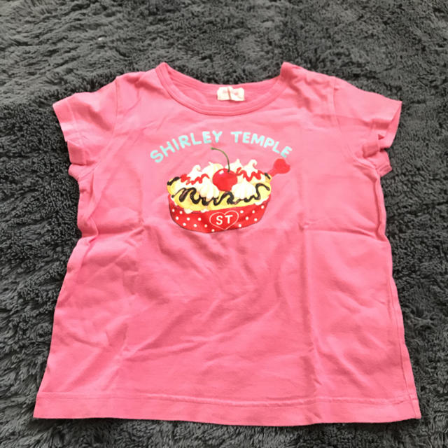 Shirley Temple(シャーリーテンプル)のシャーリーテンプルさくらんぼTシャツ キッズ/ベビー/マタニティのキッズ服女の子用(90cm~)(Tシャツ/カットソー)の商品写真