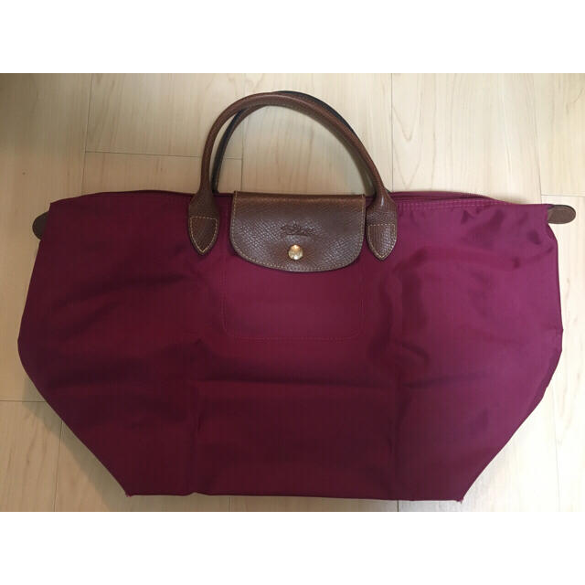 LONGCHAMP(ロンシャン)のLONGCHAMP ロンシャン トートバッグ ワインレッド レディースのバッグ(トートバッグ)の商品写真