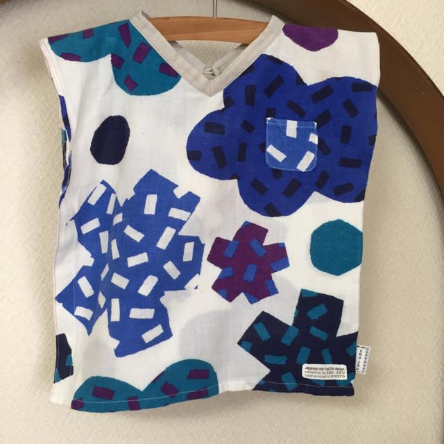 SOU・SOU(ソウソウ)のsou sou 伊勢木綿ブラウス 90 キッズ/ベビー/マタニティのキッズ服女の子用(90cm~)(Tシャツ/カットソー)の商品写真