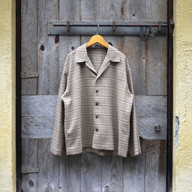 AURALEE 18SS SILK SUMMER TWEED BLOUSON-eastgate.mk