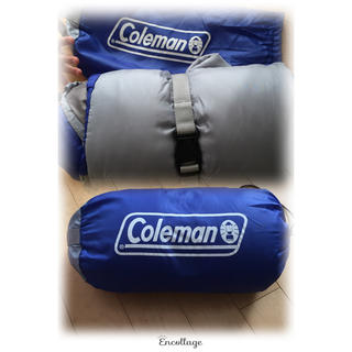コールマン(Coleman)のコールマン 寝袋 キッズ スクールマミー  ブルー 男の子(寝袋/寝具)