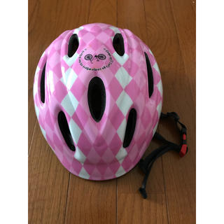 アサヒ(アサヒ)のピンク 幼児用 ヘルメット☆(自転車)