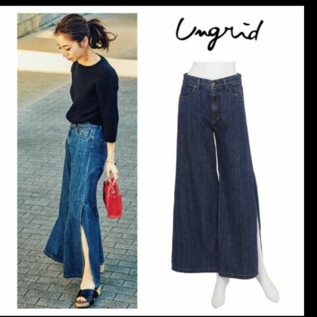 Ungrid - miii84様専用 ✿Ungridサイドスリットデニム✿の通販 by マー