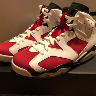 NIKE - AIR JORDAN6 CARMINE 28 US10の通販｜ラクマ