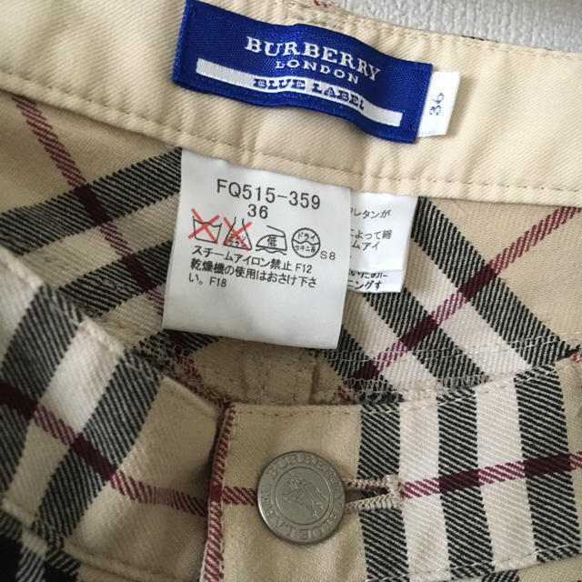 BURBERRY(バーバリー)のBURBERRY バーバリー ノバチェック パンツ レディースのパンツ(カジュアルパンツ)の商品写真