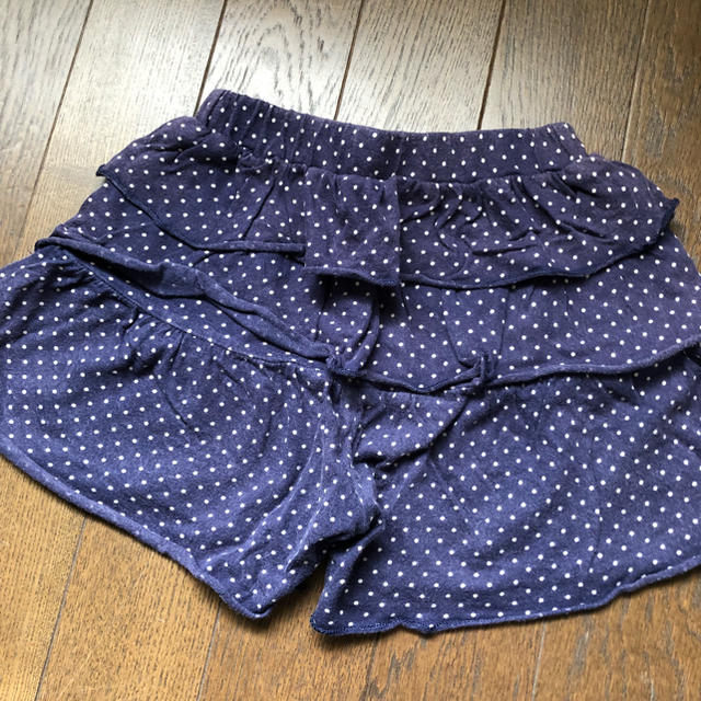 UNIQLO(ユニクロ)のショートパンツ  キュロットスカート 100 キッズ/ベビー/マタニティのキッズ服女の子用(90cm~)(パンツ/スパッツ)の商品写真