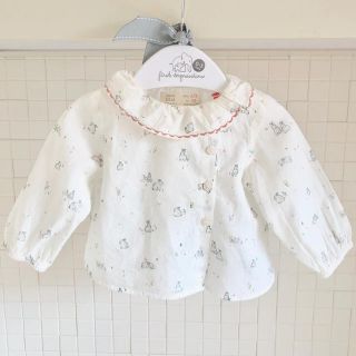 ザラキッズ(ZARA KIDS)のZARA Mini うさぎ柄ブラウス 62cm 1/3(シャツ/カットソー)