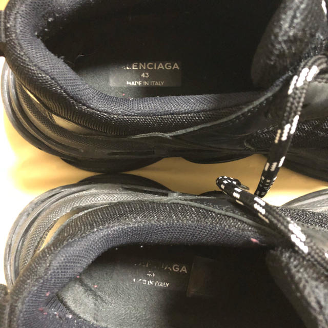 Balenciaga(バレンシアガ)のBALENCIAGA triple s トレーナー 43 ノアール メンズの靴/シューズ(スニーカー)の商品写真