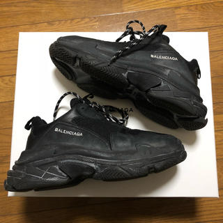 バレンシアガ(Balenciaga)のBALENCIAGA triple s トレーナー 43 ノアール(スニーカー)