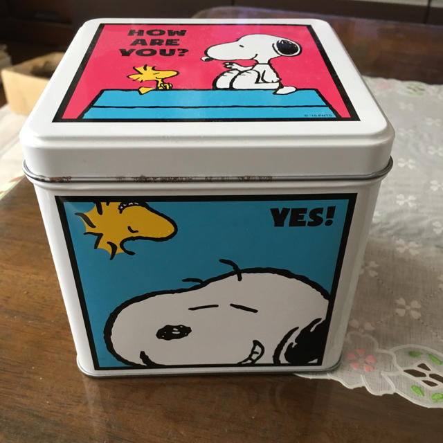 Snoopy スヌーピー缶の通販 By りんこみ S Shop スヌーピーならラクマ