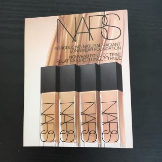 ナーズ(NARS)のNARS 新作ファンデーションサンプル(サンプル/トライアルキット)