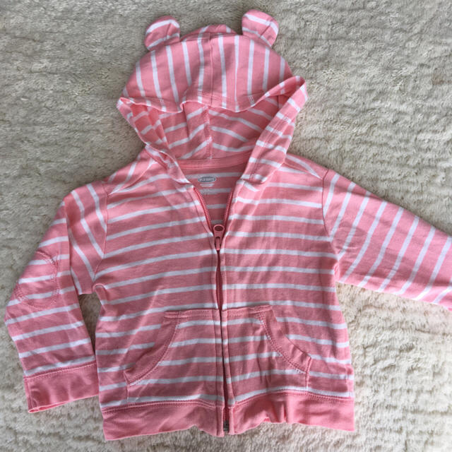 Old Navy(オールドネイビー)の6-12M＊オールドネイビーパーカー キッズ/ベビー/マタニティのベビー服(~85cm)(シャツ/カットソー)の商品写真