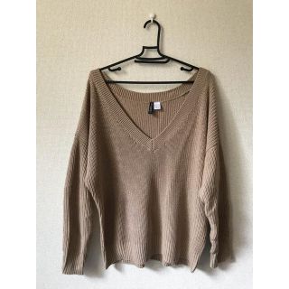 エイチアンドエム(H&M)のVネックニット H&M(ニット/セーター)