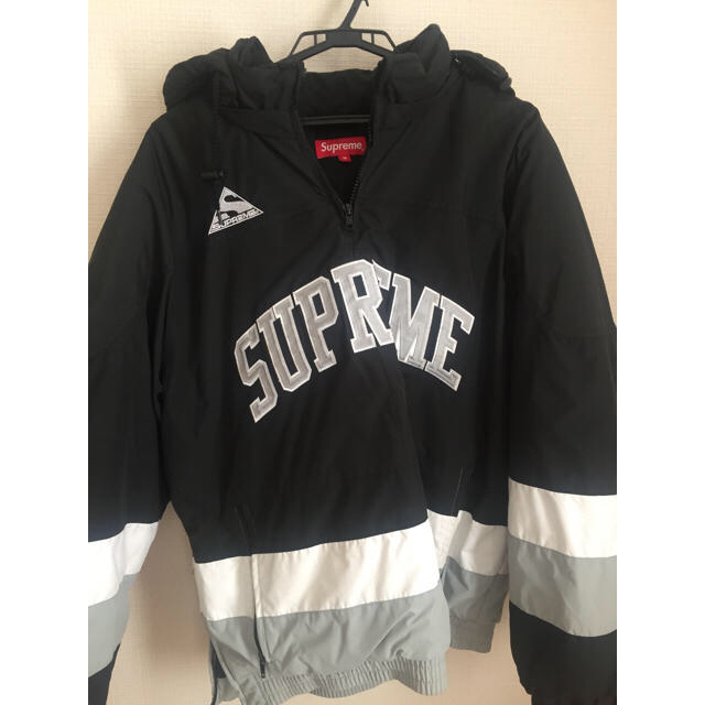 supreme puffy hockey pullover 黒 Mサイズ