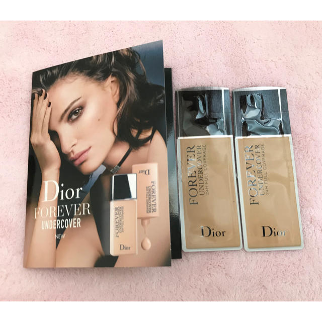 Dior(ディオール)の3／2発売 ディオール 新作ファンデーション サンプル コスメ/美容のキット/セット(サンプル/トライアルキット)の商品写真