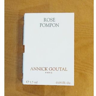 アニックグタール(Annick Goutal)のANNICK GOUTAL  ROSE POMPON サンプルサイズ 1.5ml(香水(女性用))