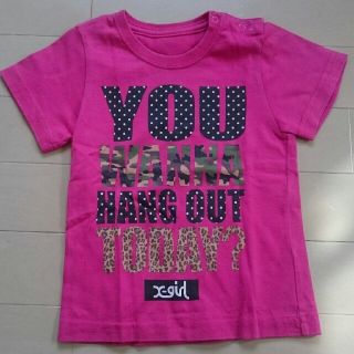 エックスガールステージス(X-girl Stages)のXgirlstages 半袖Tシャツ(Tシャツ/カットソー)