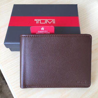 トゥミ(TUMI)のTumi 皮財布(男性用)(折り財布)