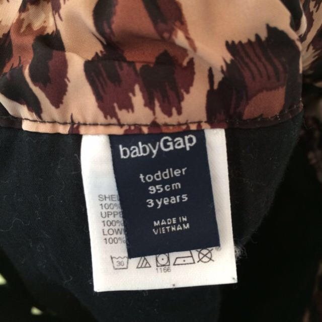 babyGAP(ベビーギャップ)のbabyGapレオパード柄ミニスカート キッズ/ベビー/マタニティのキッズ服女の子用(90cm~)(その他)の商品写真