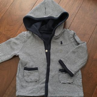 ラルフローレン(Ralph Lauren)のリバーシブル、used、パーカー、ラルフローレン、60〜70、新生児(カーディガン/ボレロ)