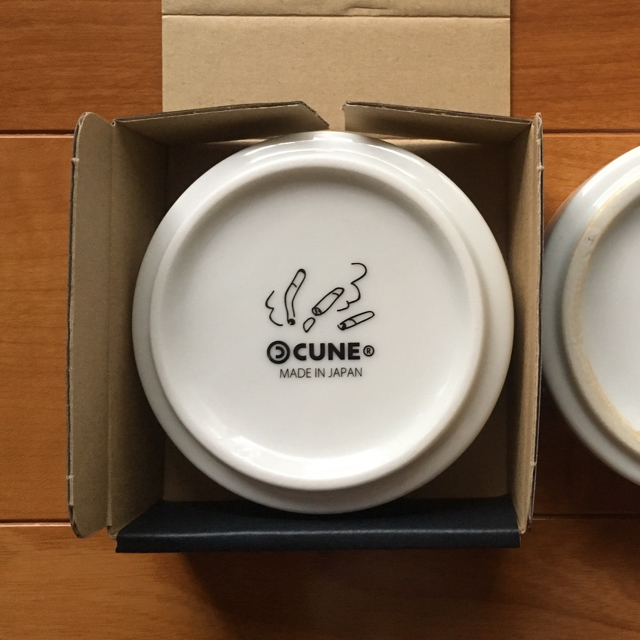 CUNE(キューン)の未使用品 CUNE 灰皿 インテリア/住まい/日用品のインテリア小物(灰皿)の商品写真