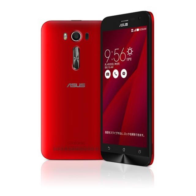 ASUS(エイスース)の【新品未使用】ASUS ZenFone2 Laser ZE500KL Red スマホ/家電/カメラのスマートフォン/携帯電話(スマートフォン本体)の商品写真