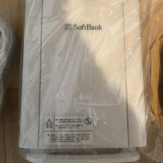 送料無料 未使用◆SoftBank  無線モデムルーター 光BBユニット(PC周辺機器)