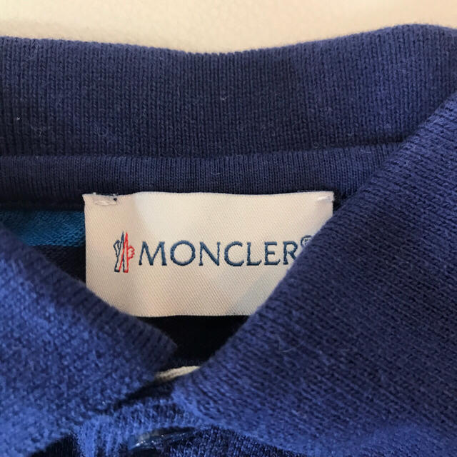 MONCLER(モンクレール)のモンクレール MONCLER／ポロシャツ 18〜24months キッズ/ベビー/マタニティのベビー服(~85cm)(シャツ/カットソー)の商品写真