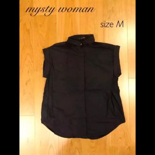 ミスティウーマン(mysty woman)の未使用✿mysty womanシャツ M(シャツ/ブラウス(半袖/袖なし))