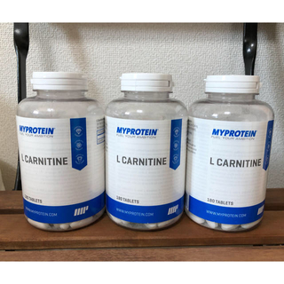 マイプロテイン(MYPROTEIN)のL-カルニチン  180錠×3個セット(ダイエット食品)
