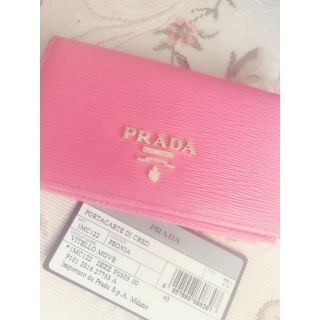 プラダ(PRADA)のゆう＆にゃーちゃん 様 PRADA 名刺入れ(名刺入れ/定期入れ)