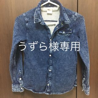 エイチアンドエム(H&M)のH&M デニムシャツ 130センチ 男の子 女の子(ジャケット/上着)