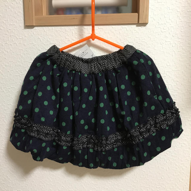 hakka kids(ハッカキッズ)のハッカキッズ、スカート、100、新品 キッズ/ベビー/マタニティのキッズ服女の子用(90cm~)(スカート)の商品写真