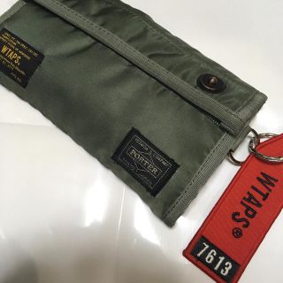 ダブルタップス(W)taps)の17aw WTAPS WALLET PORTER オリーブ(折り財布)