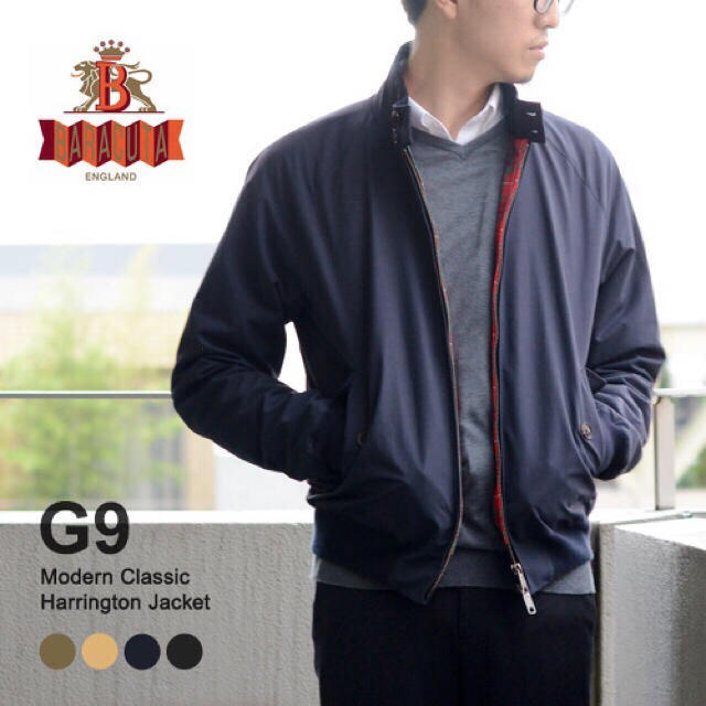 バラクータ BARACUTA 新品未使用 38 紺