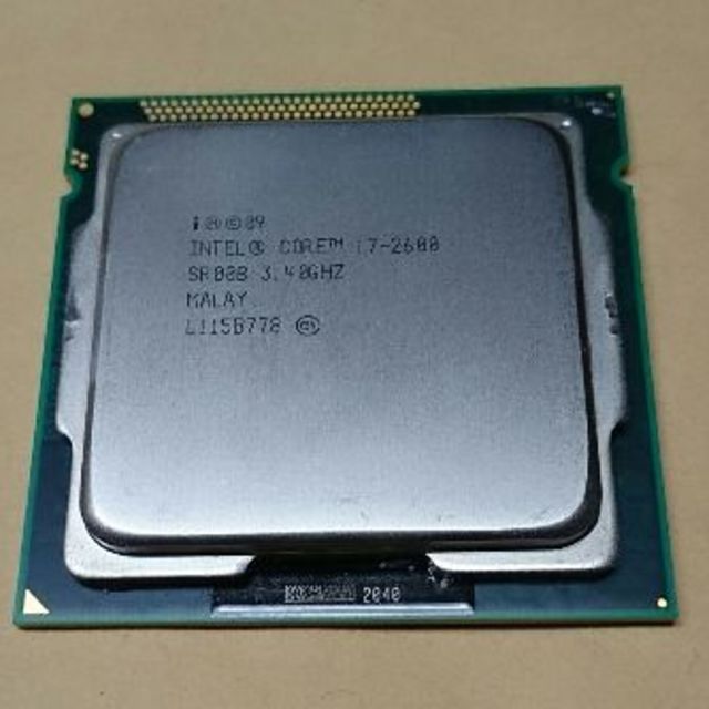 今年人気のブランド品や Core CPU インテルIntel i7 中古品 3.4GHz i7-2600 PCパーツ 今年人気のブランド品や Core CPU インテルIntel i7 中古品 3.4GHz i7-2600 PCパーツ