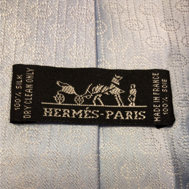 【未使用】HERMES 上品なカラーとシンプルさは永年使える 王道ネクタイ