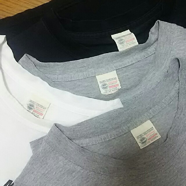 Buzz Rickson's(バズリクソンズ)のハズリクソンズ  L(40-42)   4枚セット メンズのトップス(Tシャツ/カットソー(半袖/袖なし))の商品写真