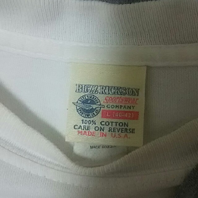 Buzz Rickson's(バズリクソンズ)のハズリクソンズ  L(40-42)   4枚セット メンズのトップス(Tシャツ/カットソー(半袖/袖なし))の商品写真