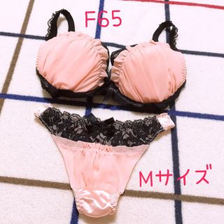 エメフィール(aimer feel)のSALE♪aimer feel ☆超盛ブラ☆F65 Mサイズ☆(ブラ&ショーツセット)