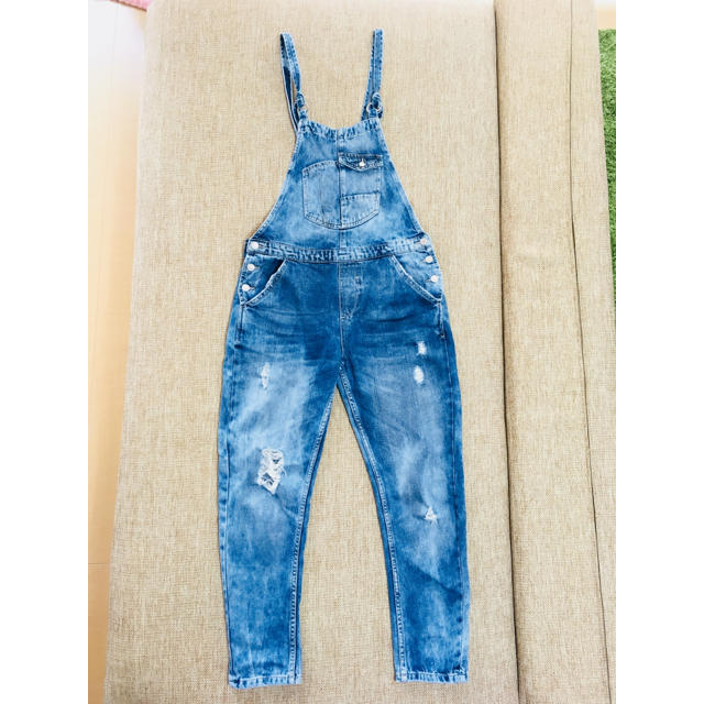 【used????】ZARA オーバーオール デニム