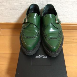 サンローラン クリーパー シューズ ブラック 靴 | jarussi.com.br
